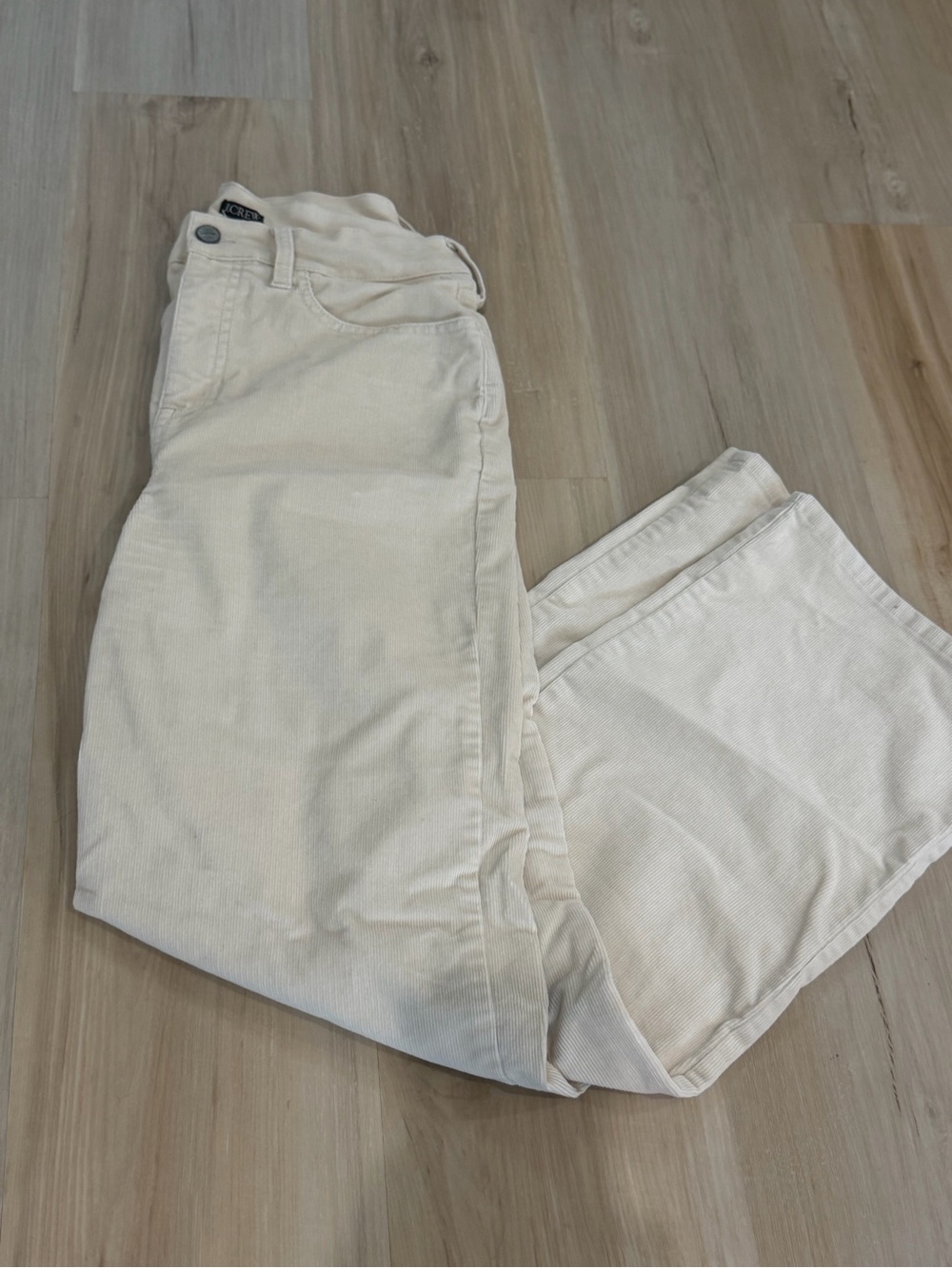 J.Crew Beige Corduroy Trousers